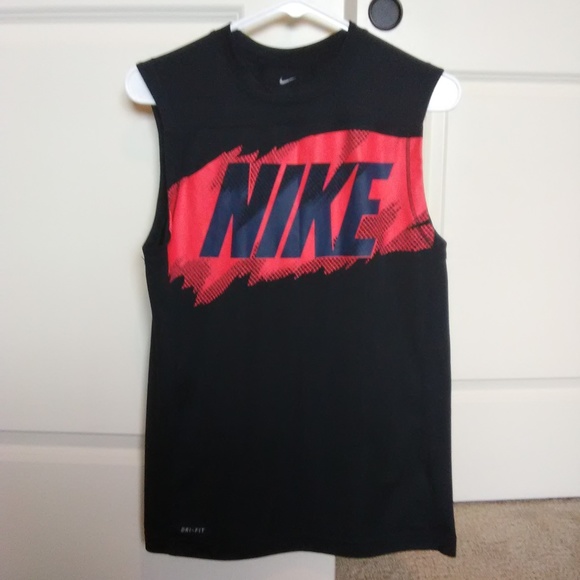 youth dri fit sleeveless shirts